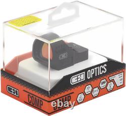 C&H COMP 1x27 Micro Red Multi-Reticle 3 MOA Dot Sight For RMR Red Dot Footprint