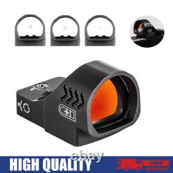 C&H COMP Micro Red Dot 3 MOA Multi-Reticle Optics Red Dot Sight RMR Footprint