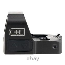 C&H EDC Multi-Reticle/Red Dot Sight 1x16mm Fits Compact GLX/RMSc Footprint