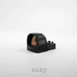 C&H EDC Red Dot Reflex Sight 3 MOA One Piece Aluminum Black RD-EDC-RD-RMSC