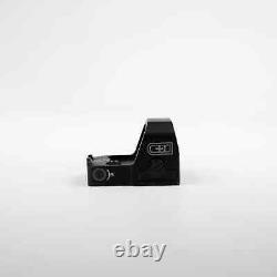 C&H EDC Red Dot Reflex Sight 3 MOA One Piece Aluminum Black RD-EDC-RD-RMSC