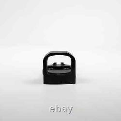 C&H EDC Red Dot Reflex Sight 3 MOA One Piece Aluminum Black RD-EDC-RD-RMSC