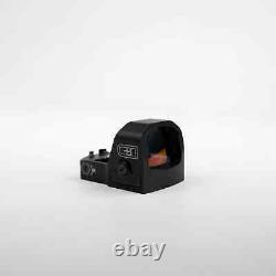 C&H EDC Red Dot Reflex Sight 3 MOA One Piece Aluminum Black RD-EDC-RD-RMSC