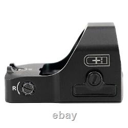 C&H EDC-XL Multi-Reticle Red Dot Sight RMR Footprint Compact Rugged Pistol Optic