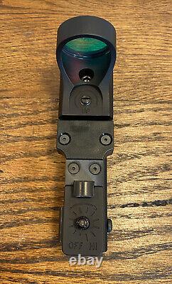 C-More RAILWAY Red Dot Holographic ALUMINUM Sight, Standard Switch, 4 MOA