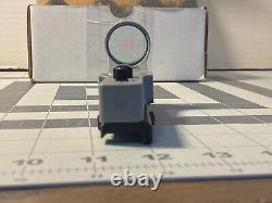 C-More RAILWAY Red Dot Holographic Rifle Sight, Standard Switch, 4 MOA, Gray