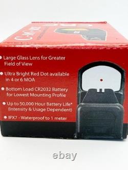 Cmore CRC Red Dot Sight 6 MOA Tactical Optic (BLACK) CRCB6