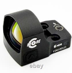 Cmore CRC Red Dot Sight 6 MOA Tactical Optic (BLACK) CRCB6