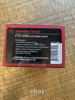 Crimson Trace CTS-1250 Compact Open Reflex Pistol Sight Day/Night Vision NIB