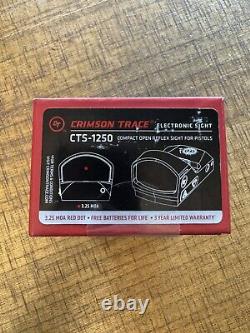 Crimson Trace CTS-1250 Compact Open Reflex Pistol Sight Day/Night Vision NIB