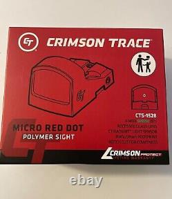 Crimson Trace CTS-1528 Micro Reflex Sight, 8 MOA Green Dot Model 1224264