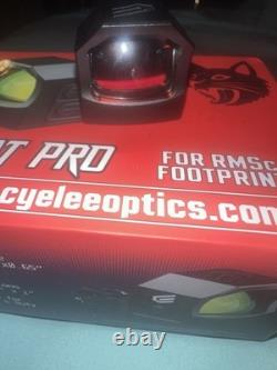 Cyelee CAT PRO 3 MOA Red Dot Sight RMSC Handgun Optic Waterproof Black