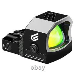 Cyelee CAT X PRO Multi Reticle Duty Red Dot for RMSc Footprint 3 MOA Shake Awake