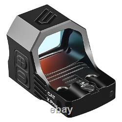 Cyelee CAT X PRO Multi Reticle Duty Red Dot for RMSc Footprint 3 MOA Shake Awake