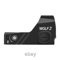 Cyelee WOLF2 Red for Astigmatism, Circle Dot Sight, for RMR Footprint