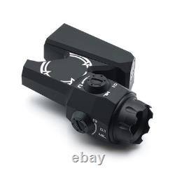 D-EVO LCO Red Dot Sight Rifle Scope 6x Magnifier Combo Shockproof Mount Hunting