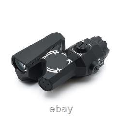 D-EVO LCO Red Dot Sight Rifle Scope 6x Magnifier Combo Shockproof Mount Hunting