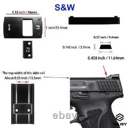 EDC 3 MOA Red Dot Sight Optic Tele scope OWL for S&W M&P M2.0 SD9 SD40 Dovetail