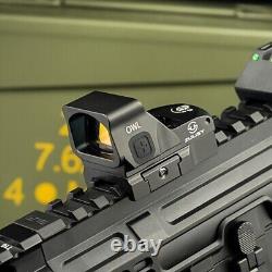 EDC 3 MOA Red Dot Sight Optic Tele scope OWL for S&W M&P M2.0 SD9 SD40 Dovetail