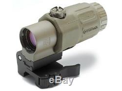 EOTech G33 3x Magnifier for Red Dot Sights with STS Mount Tan