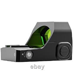 EPN AE-RS1028 Red Dot LED Reflex Sight, Solar Failsafe, Shake Awake, Brand New