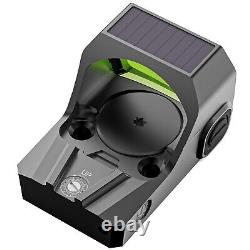 EPN AE-RS1028 Red Dot LED Reflex Sight, Solar Failsafe, Shake Awake, Brand New