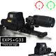 Exps 558 Red Green Dot+3x G33 Sight Magnifier With Switch To Side Qd Mount Clone