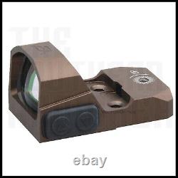 Earth Open Reflex Red Dot Optic For Glock 01 Adapter Plate 17 19 45 Gen 3 4 5
