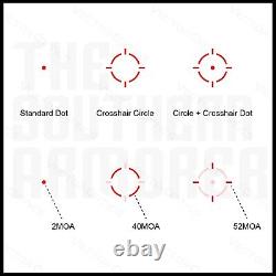Enclosed Red Dot For Sig Sauer P320 Acro New Solar Powered Multi Reticle Shake A
