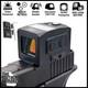 Enclosed Red Dot Sight Shake Awake Solar Multi Reticle Fits Glock Mos 17 19