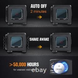 Enclosed Red Dot Sight Shake Awake Solar Multi Reticle Fits GLOCK MOS 17 19