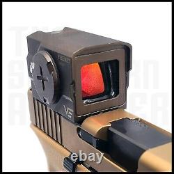 Enclosed Reflex Optic Red Dot Sight For Rmr 407c 507c Fde Motion Sensor Dagger