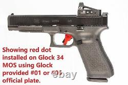 FDE/TAN! Ade RD3-012 Red Dot Sight for GLOCK MOS 17 19 34 35 40 41 Pistol Handgun