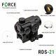 Force Reflex Red Dot Sight Rds 1x21mm With 2-button Operation, 5moa Reticle