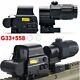 G33 3x Sight Magnifier With Switch Side Qd Mount + 558 Red/green Dot Sight Scope