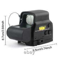 G33 3X Sight Magnifier with Switch Side QD Mount + 558 Red/Green Dot Sight Scope