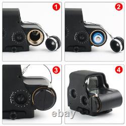 G33 3X Sight Magnifier with Switch Side QD Mount + 558 Red/Green Dot Sight Scope