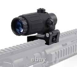G33 3x Sight Magnifier With Switch Side Qd Mount + Tactical Scope 558 Red Dot