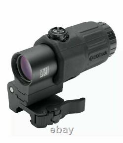 G33 X3 Magnifier Airsoft Scope Red Dot Sight QR New Black New Tactical