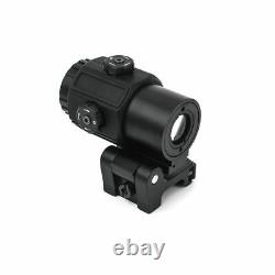G43 3X Sight Magnifier With 20mm QD Mount XPS3-2 558 Tactical Red Green Dot LOGO