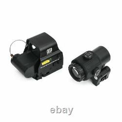 G43 3X Sight Magnifier With Switch to Side QD Mount 558 EXPS3-2 Red Green Dot US
