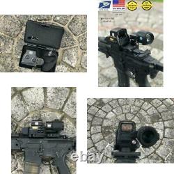 G43 3x Sight Magnifier Switch Side Qd Mount + Tactical Scope 558 Red/Green Dot