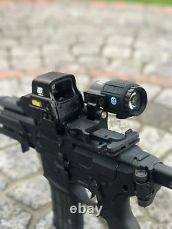 G43 3x Sight Magnifier With Switch To Side Qd Mount + 558 Red Green Dot Clone