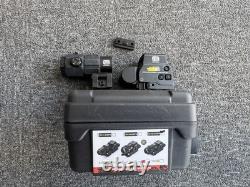 G45 Magnifier 5X 558 Red Green Dot Holographic Reflex Sight Scope QD Mount 20mm