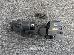G45 Magnifier 5X 558 Red Green Dot Holographic Reflex Sight Scope QD Mount 20mm