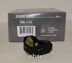 GENUINE Original Vortex Venom Red Dot Sight 3 MOA Black (VMD-3103)