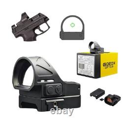 GIDEON OMEGA 3MOA/45MOA Circle Green Circle Dot Sight RMR Footprint Picatinny