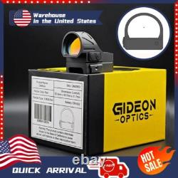 GIDEON OPTICS OMEGA 3MOA/45MOA Circle Dot Red/Green Reticle Sight RMR Footprint