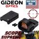 Gideon Optics Omega 3moa/45moa Circle Red Circle Dot Sight Rmr Footprint
