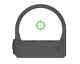 Gideon Optics Omega 3moa/45moa Circle Red/green Circle/dot Sight Rmr Footprint